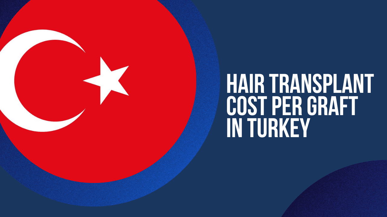 Hair Transplant Cost per graft in Turkey